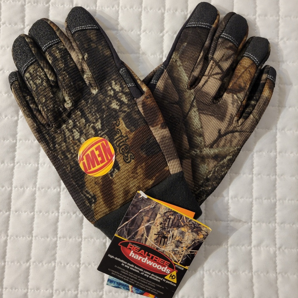 Realtree Men's Camo Hunting Gloves Outdoors Winter‎ Camping Workwear Camouflage